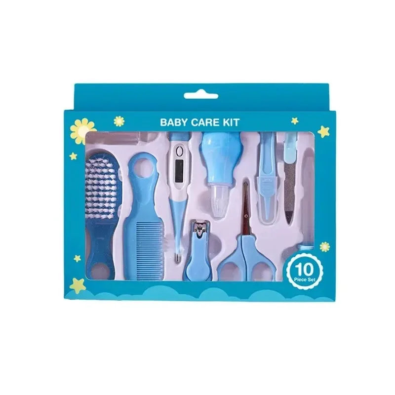 10 Pcs Newborn Baby Nail Hair Daily Care Kit