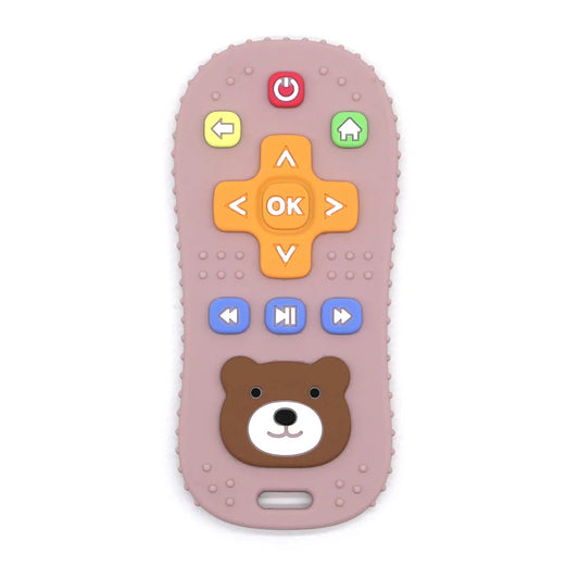 Teething Remote Control Montessori-Inspired Sensory Silicone Toy