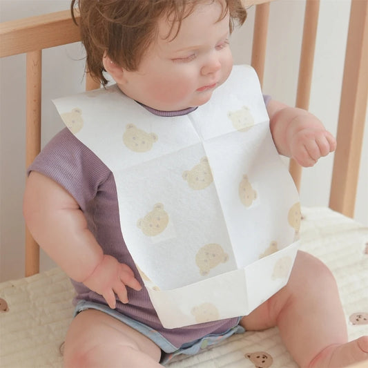 50-Pack Disposable Bibs