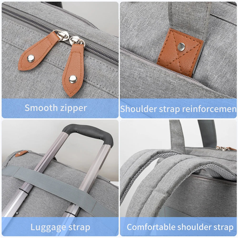 Baby Diaper Bags with Pacifier Bag