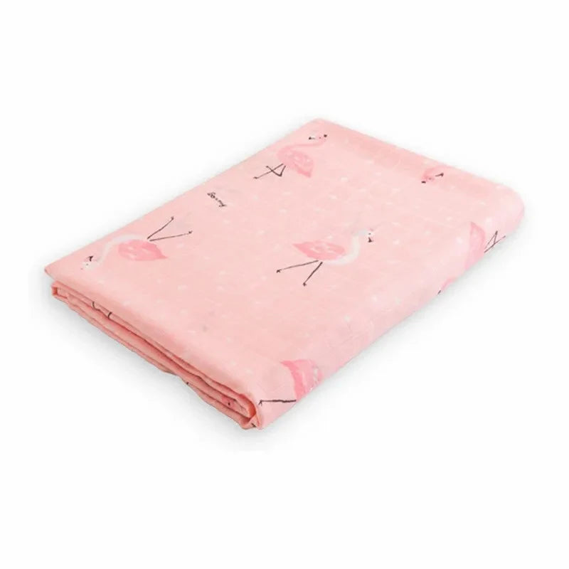 100% Muslin Cotton Swaddle Blankets